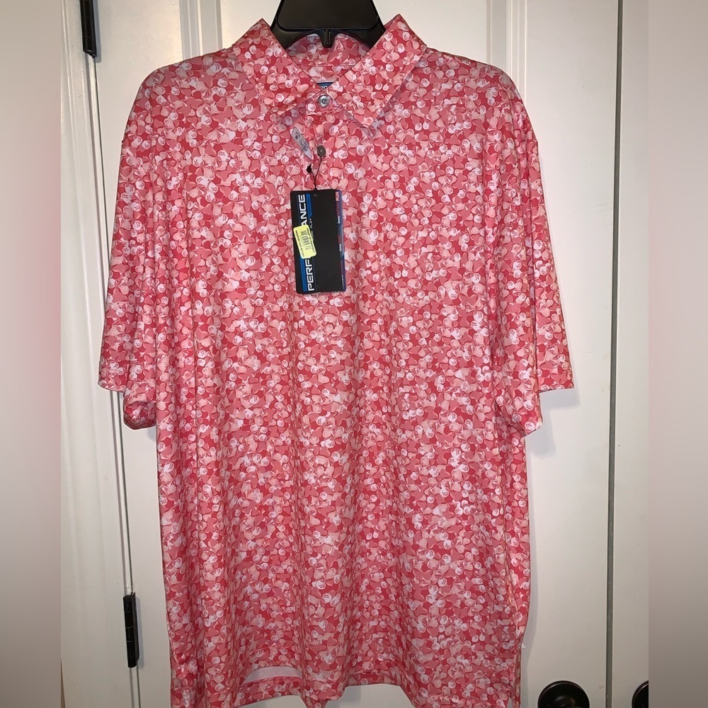 Men’s Roundtree & York Performance polo. NWT